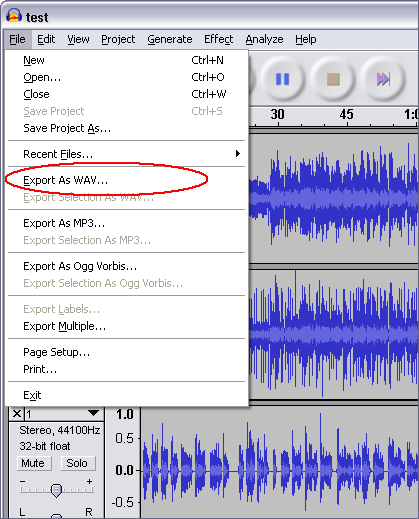 how to convert wma files to mp3 with audacity