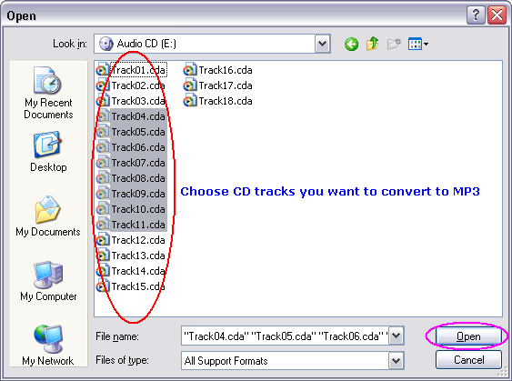 batch convert sd2 files to wav