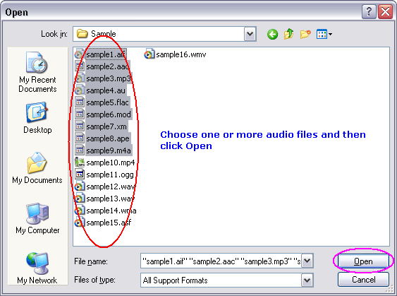 how to convert flac to wav using windows